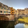 Le case su Ponte Vecchio a Firenze
