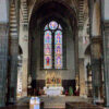 L'altare maggiore della chiesa di Santa Trinità a Firenze