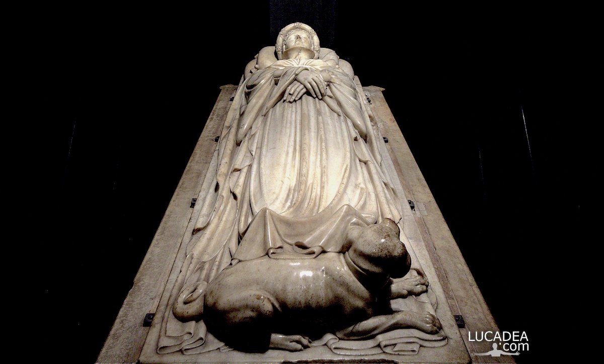 Il monumento funebre ad Ilaria del Carretto nella cattedrale di Lucca