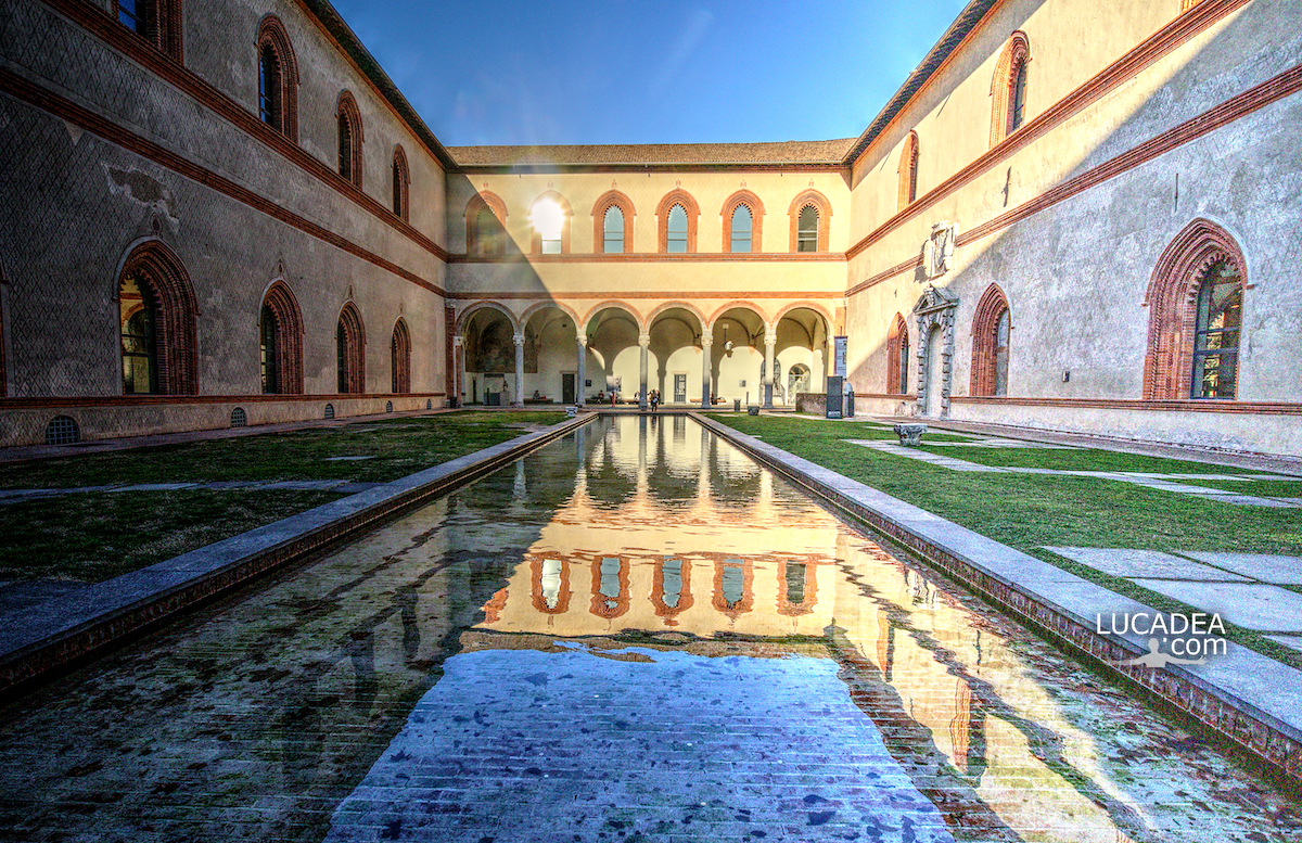La Corte Ducale del Castello Sforzesco di Milano