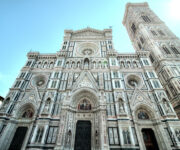 La bella facciata di Santa Maria del Fiore, Duomo di Firenze