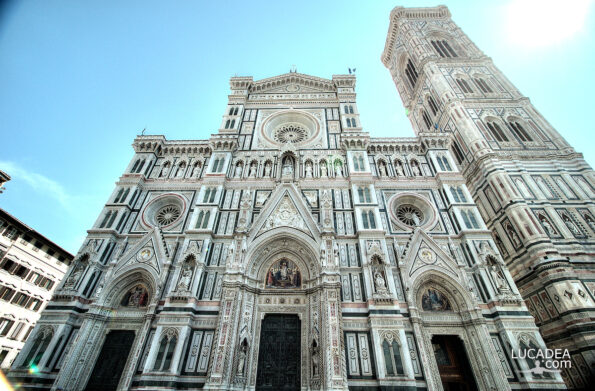La bella facciata di santa Maria del Fiore, Duomo di Firenze