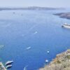 La Costa Deliziosa nella caldera di Santorini in Grecia