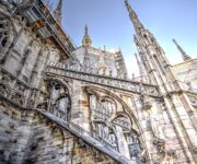 Guglie ed archi del Duomo di Milano
