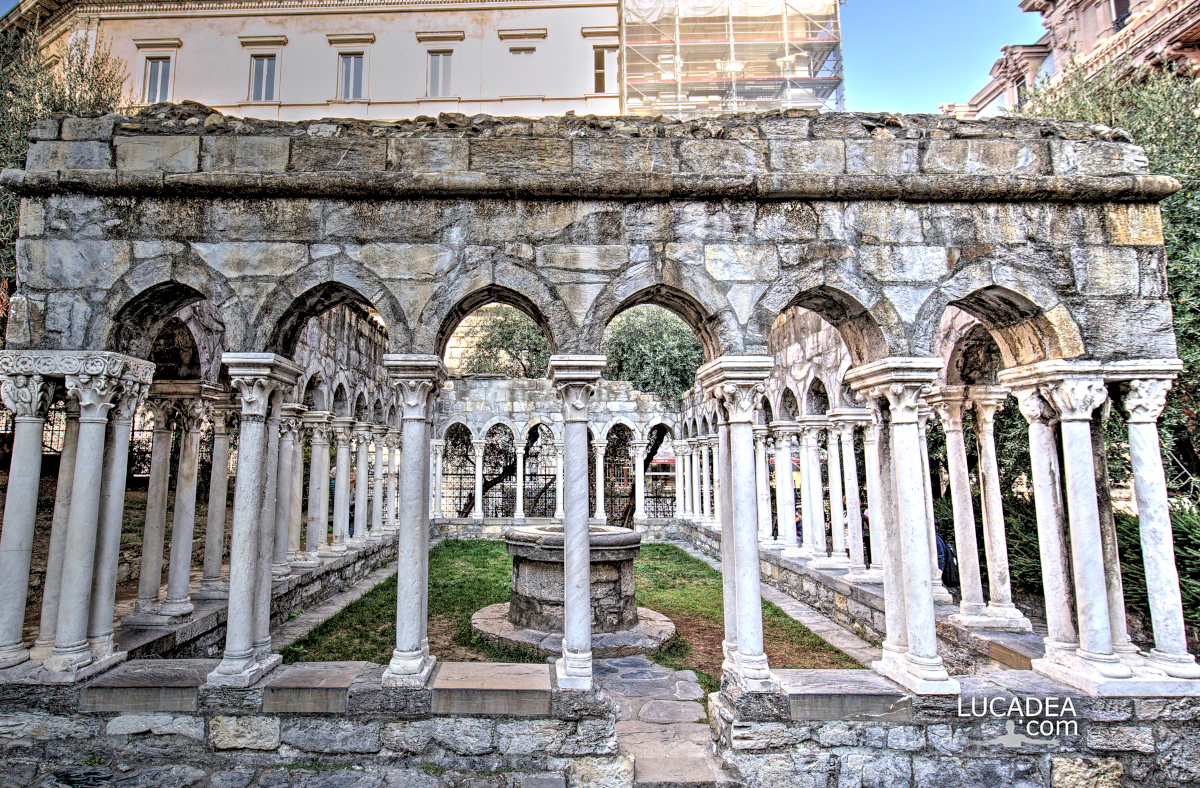 Il Chiostro di Sant'Andrea presso Porta Soprana a Genova