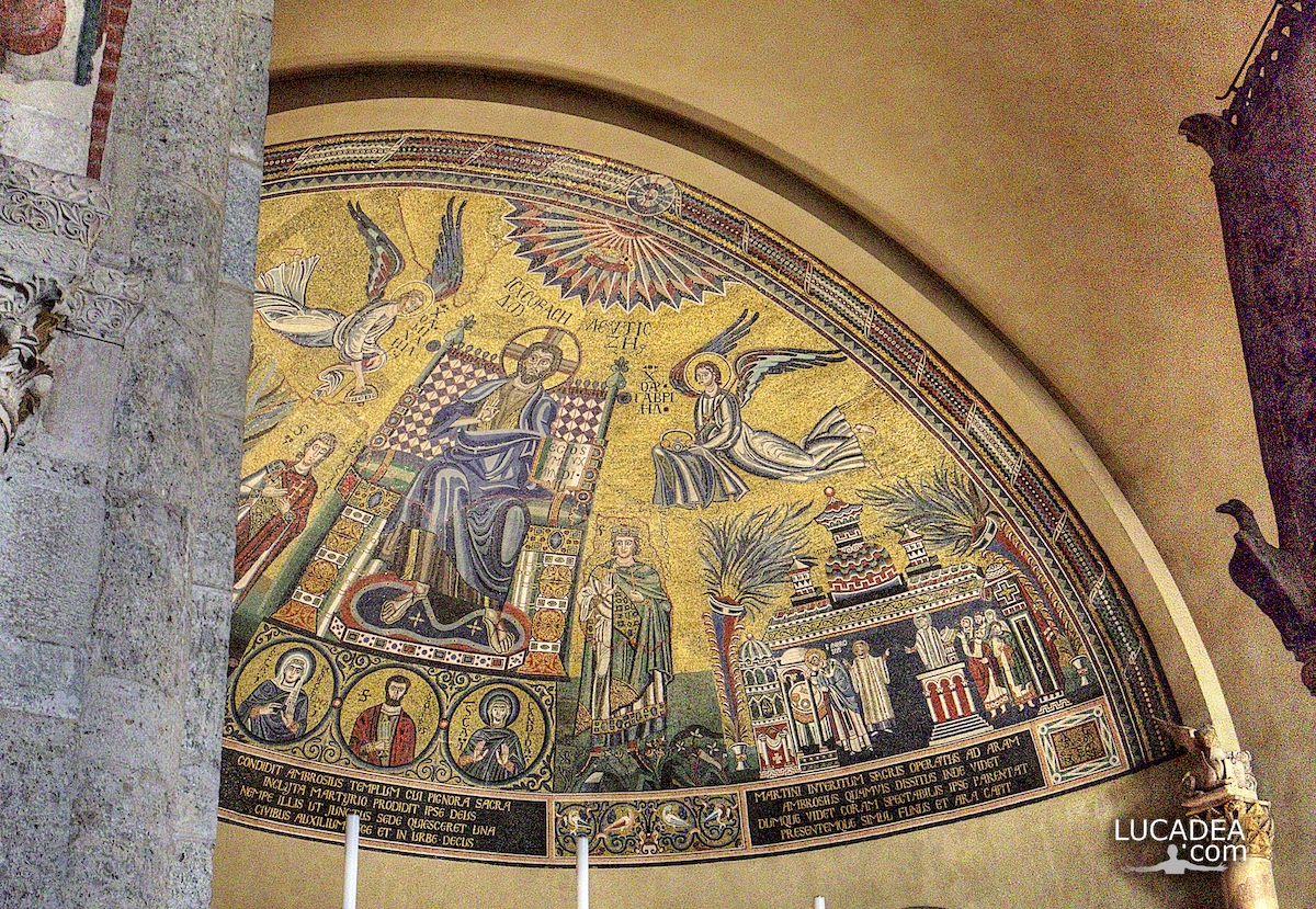 Il mosaico del catino absidale di Sant'Ambrogio a Milano
