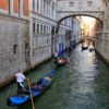 Il celebre Ponte dei Sospiri a Venezia