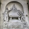 La tomba di Dante Alighieri in Santa Croce a Firenze