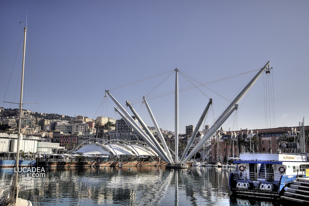 Il Porto Antico di Genova ed il celebre Bigo