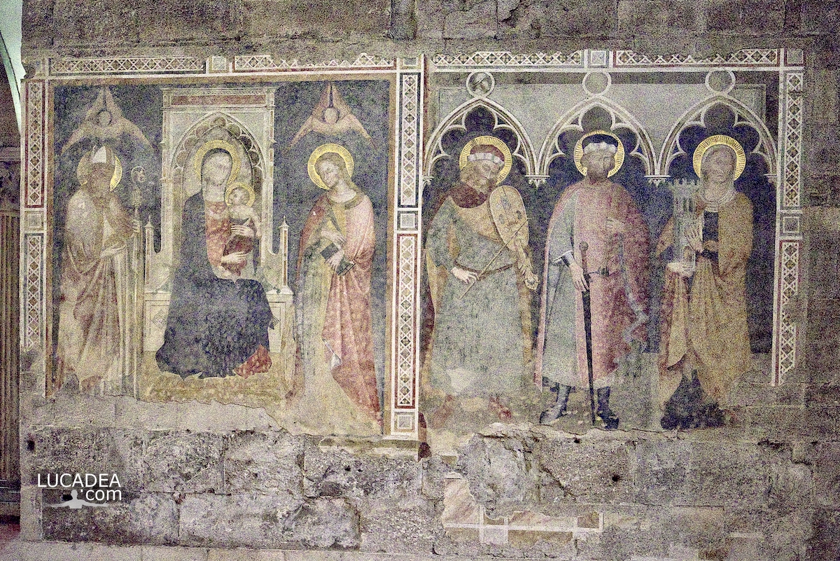 Gli affreschi della chiesa dei Santi Giovanni e Reparata a Lucca