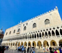 Lo splendido Palazzo Ducale in piazza San Marco a Venezia