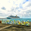 La Costa Fascinosa in porto a Bridgetown nell'isola di Barbados