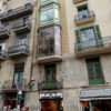 Alcuni palazzi che si affacciano sulla Rambla di Barcellona