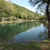 Il piccolo laghetto di Varese Ligure dove passare un pomeriggio a pesca