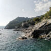 La bella passeggiata a mare di Zoagli, bel borgo in Liguria