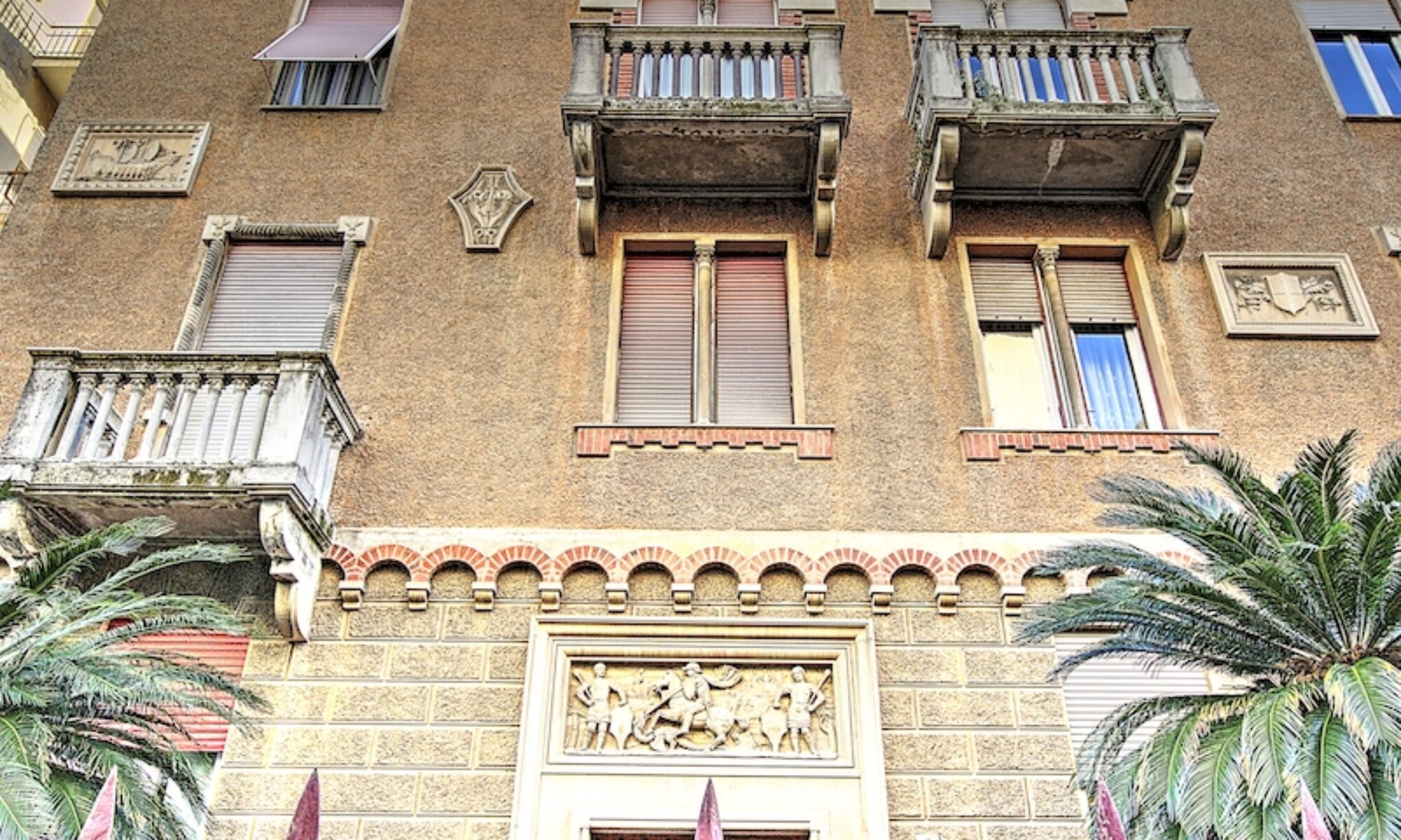 Un bel palazzo in Corso Angelo Gianelli a Chiavari