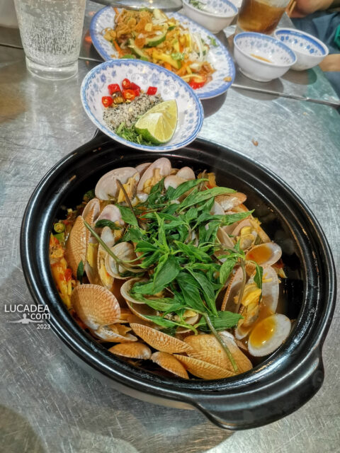 Cucina vietnamita: Chíp chíp hấp kiểu Thái, vongole al vapore