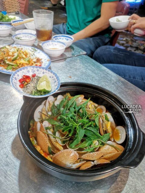 Cucina vietnamita: Chíp chíp hấp kiểu Thái, vongole al vapore