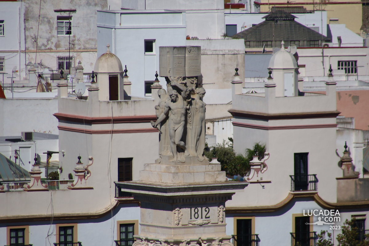 Il monumento alla Costtuzione del 1812 a Cadice