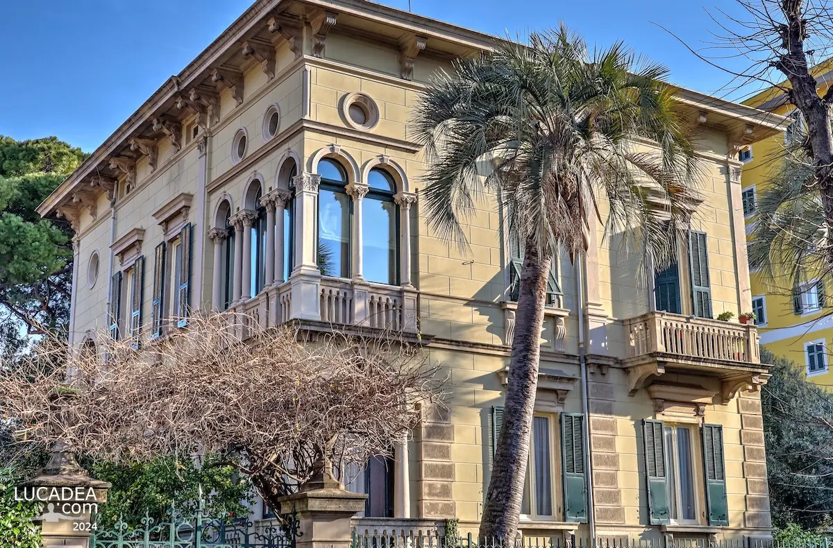 La bella Villa Castagnino a Lavagna