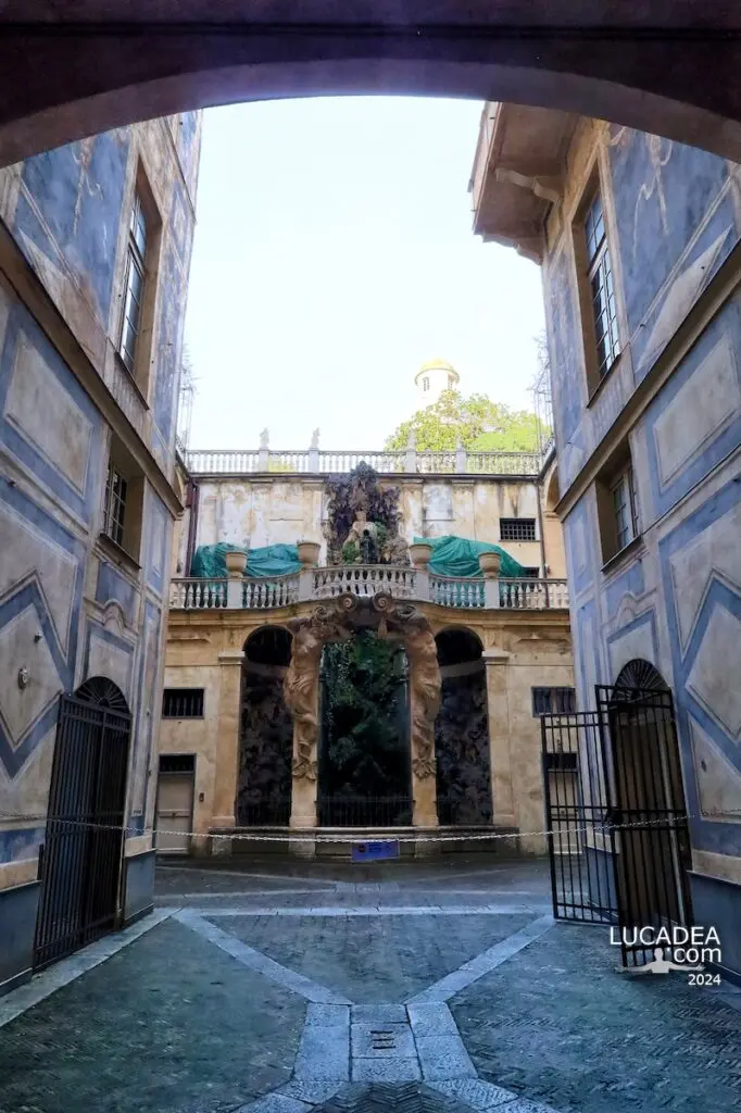 Il ninfeo segreto di Palazzo Nicolosio Lomellino