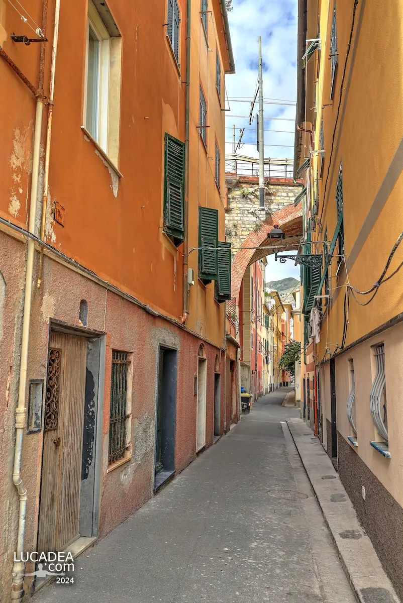 Vicoletto di Via Odoardo Ganduccio a Nervi