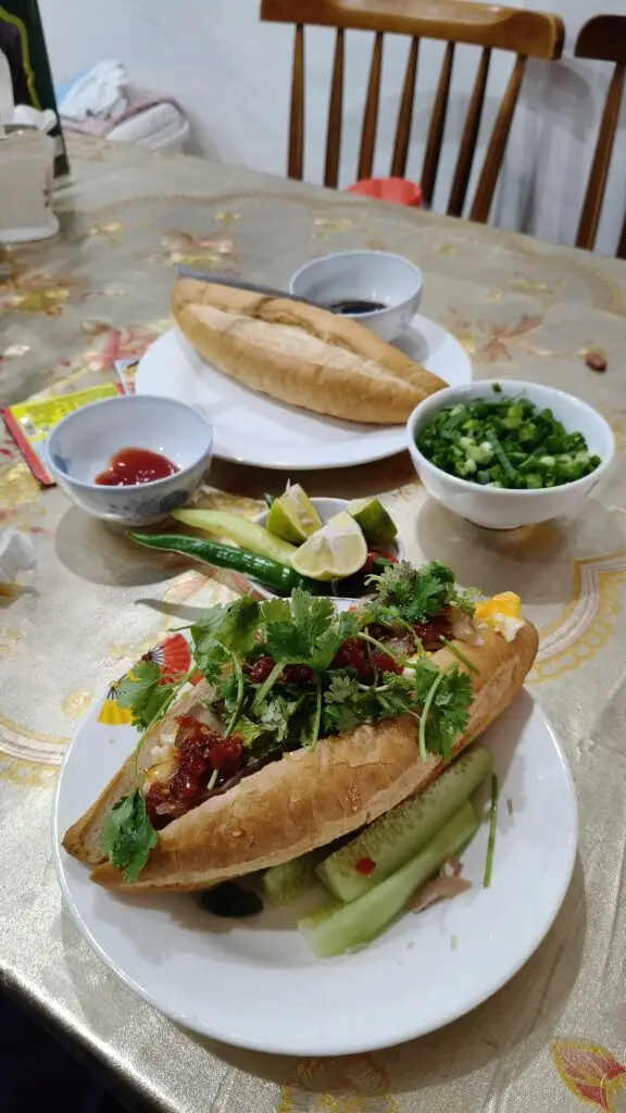 Il mio bánh mì fatto in casa in Vietnam