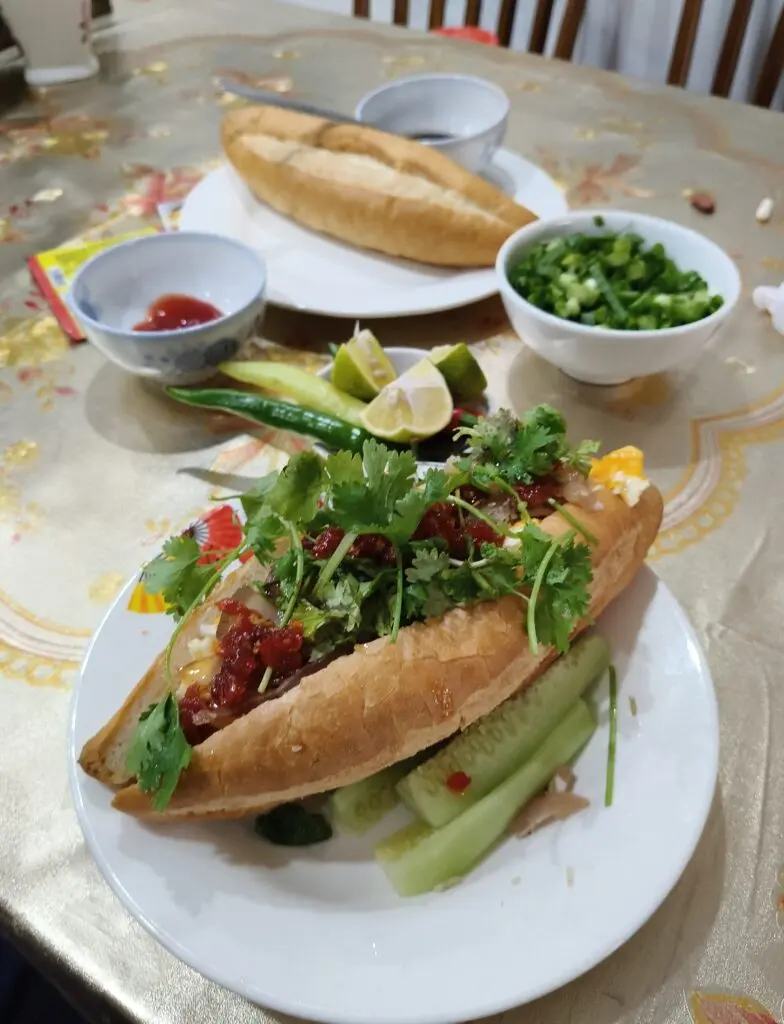 Il mio bánh mì fatto in casa in Vietnam