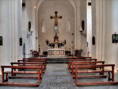 Interno della chiesa Abbazia di San Fruttuoso