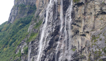 La cascata del Pretendente nel Geirangerfjord